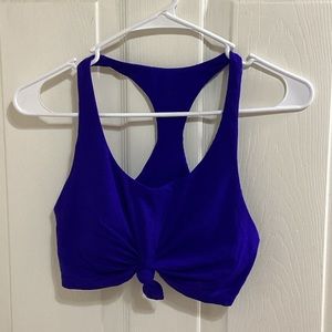 ALO yoga racerback blue size small